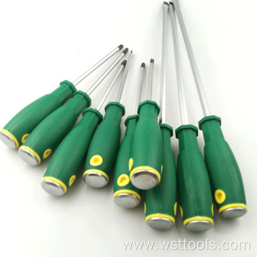 Customized Cross Flat Screwdriver with Cushion Grip